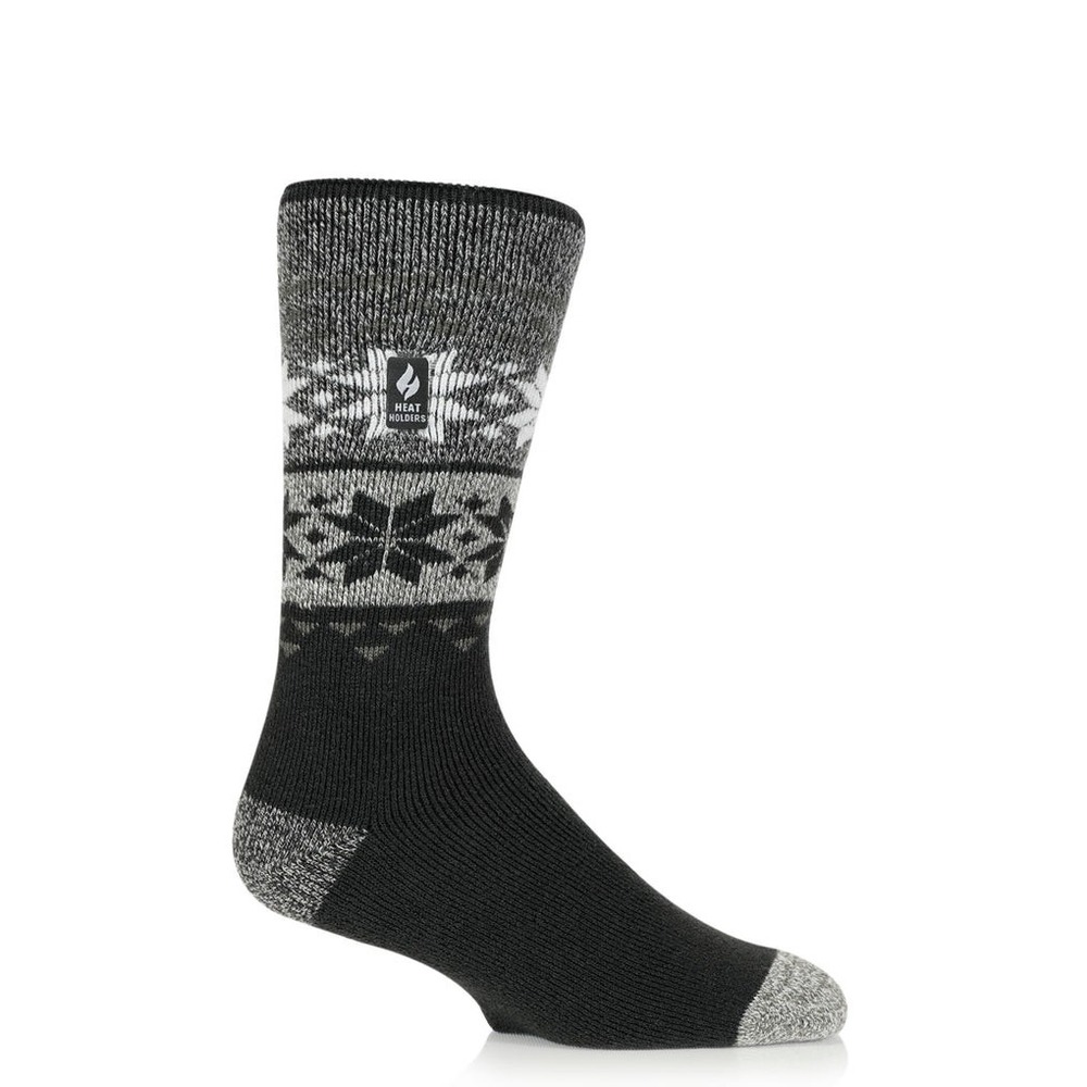 Heat Holders Svenson LITE Fairisle Crew Socks 1.6 TOG Men's 7-12 Women's 8-13